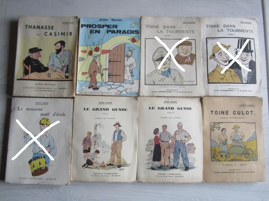 Arthur Masson - Toine Culot - 5,00Eur / pièce, Livres, Enlèvement ou Envoi, Utilisé, Arthur Masson