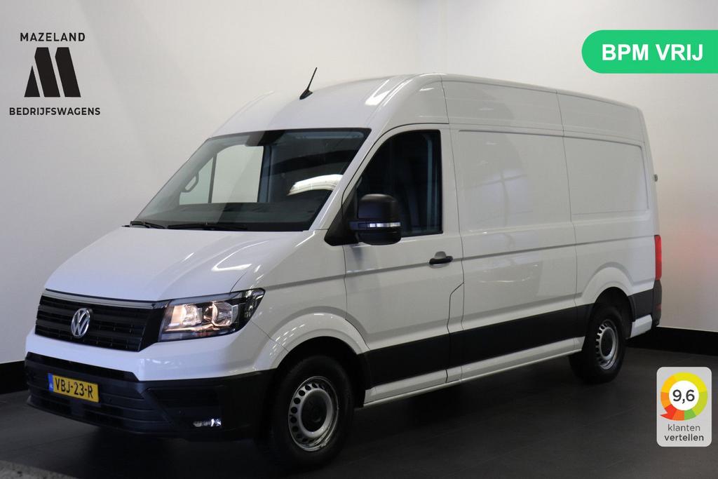Volkswagen Crafter 2.0 TDI 177PK L3H3 - EURO 6 - Airco - Cru, Auto's, Wit, Bedrijf, Parkeersensor, Te koop