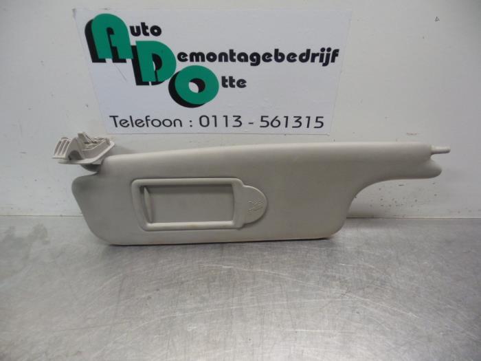 Zonneklep van een Renault Megane (Megane 2 02-), Auto-onderdelen, Interieur en Bekleding, Gebruikt, -, Renault, -