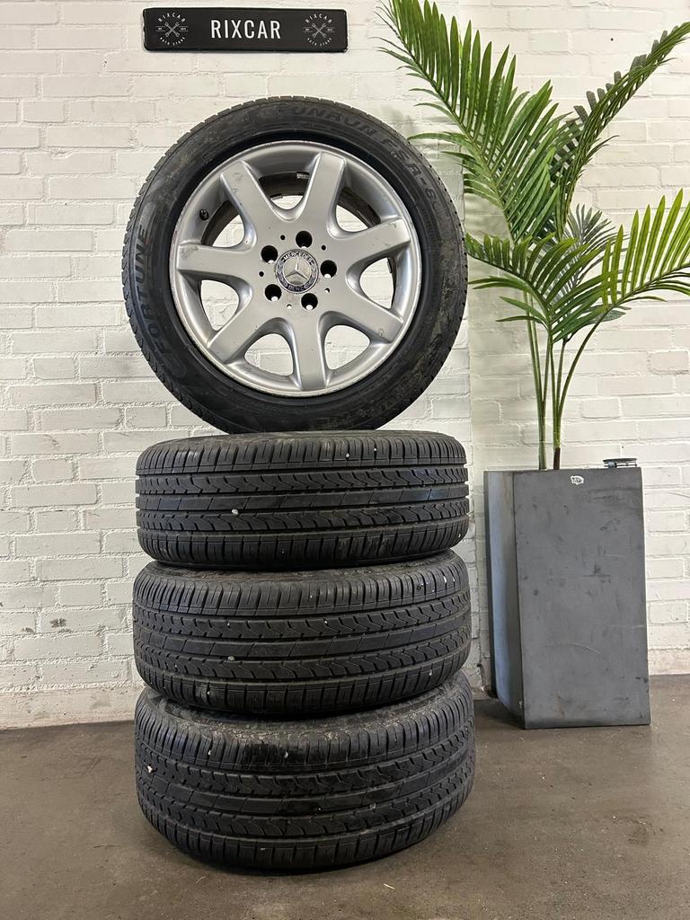 Originele Mercedes SLK velgenset + Fortune Zomerbanden, Ophalen, Gebruikt, -, -