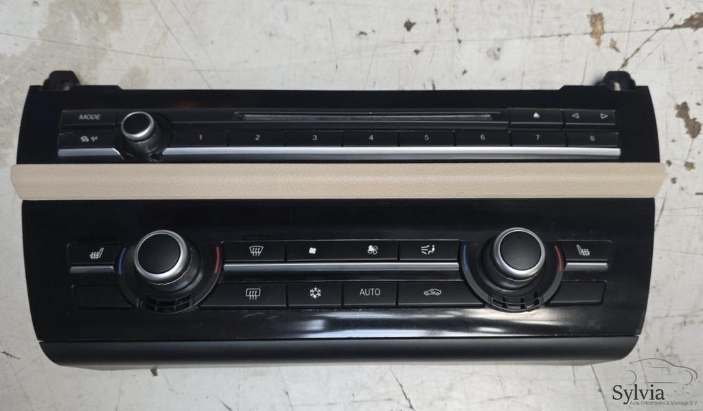 Climatronic airco kachel bedieningspaneel BMW 5 Serie F10 F1, Gebruikt, -, -, Ophalen of Verzenden