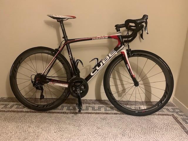 Vélo Cube Agree Carbone, Vélos & Vélomoteurs, Enlèvement ou Envoi, Comme neuf, 53 à 57 cm, Autres dimensions