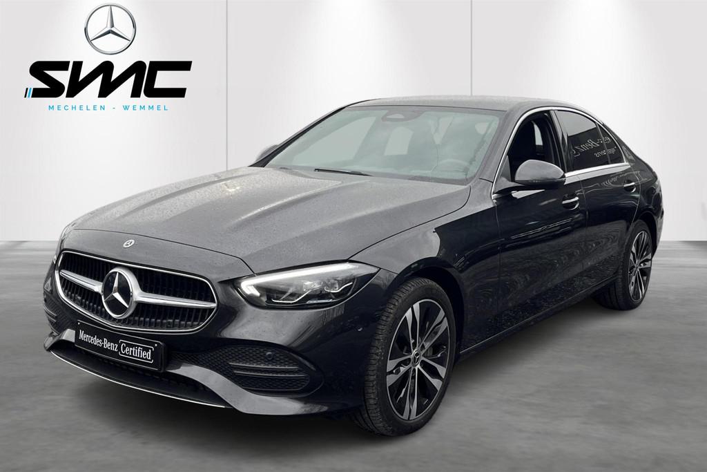 Mercedes-Benz C-klasse C 300 e Luxury Line, Auto's, Mercedes-Benz, Automaat, 4 deurs, Zwart, 2080 kg