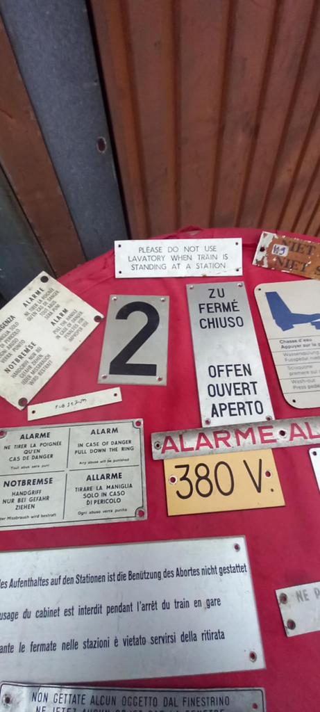 Metalen plaat, Verzamelen, Ophalen of Verzenden, Gebruikt