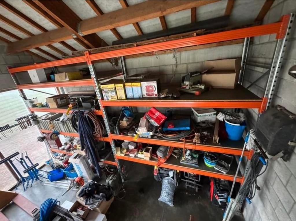 Stockeerrek/opbergrek/pallettenrek, Zakelijke goederen, Kantoor en Winkelinrichting | Magazijn, Stelling en Opslag, Ophalen