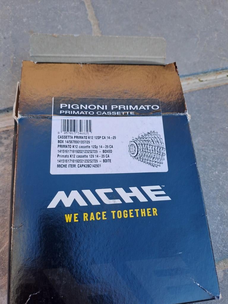 Miche Primato K12 CA Cassette Campagnolo zilver - 14-29, Fietsen en Brommers, Ophalen of Verzenden