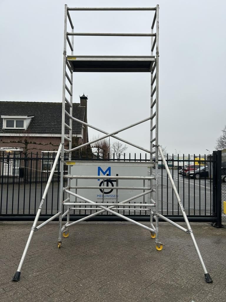 Little Jumbo aluminium rolsteiger 75x190CM 6.00M werkhoogte, Ophalen, Gebruikt, Overige typen