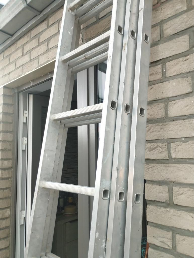 Échelles triple 7metres, Bricolage & Construction, Enlèvement