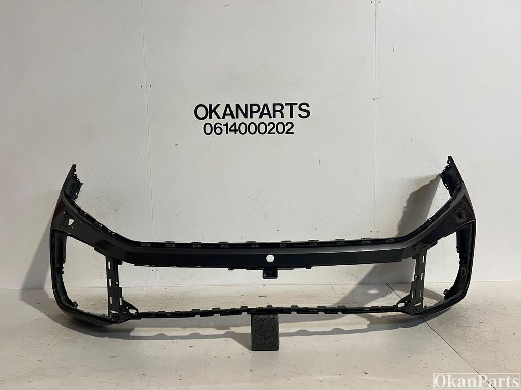 Volkswagen Touareg III Facelift R-line Voorbumper 760807221G, Auto-onderdelen, Carrosserie, Bumper, Voor, Gebruikt