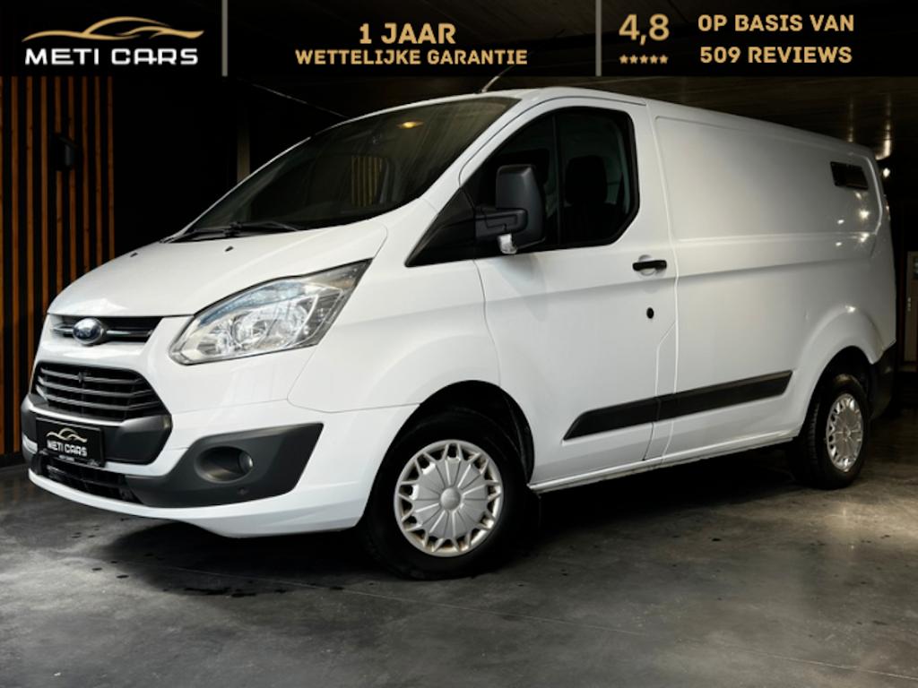 Ford Transit Custom 2.2TDCi | Navi | Cruise | Sensoren | ..., Voorwielaandrijving, Zwart, 4 cilinders, https://public.car-pass.be/vhr/87102d27-8c19-490e-895f-b382507a0ca1