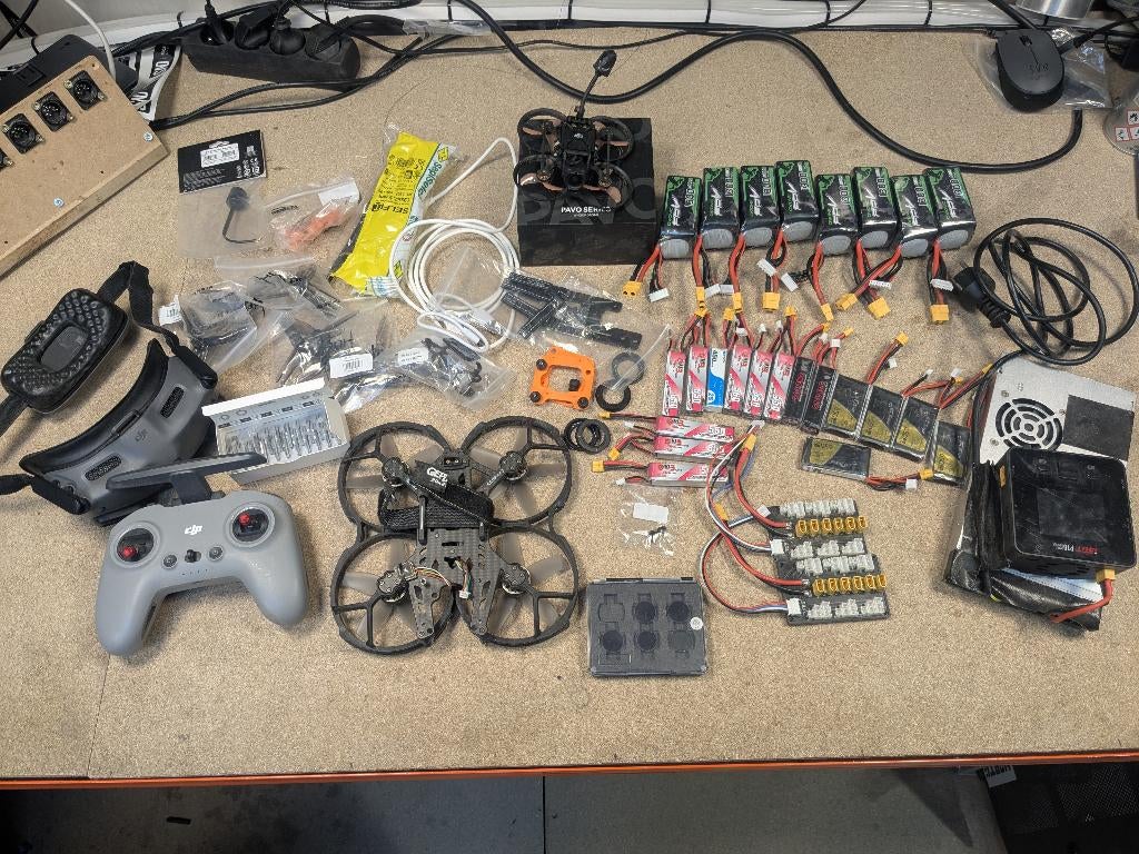 DJI O3 FPV SET, Audio, Tv en Foto, Drones, Gebruikt, 100 tot 1000 meter, Ophalen of Verzenden, Racedrone