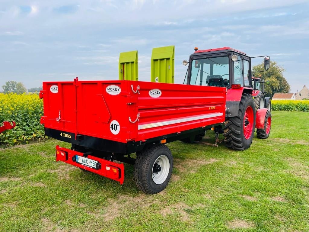 Kipwagen Mckee 4 Ton, Ophalen