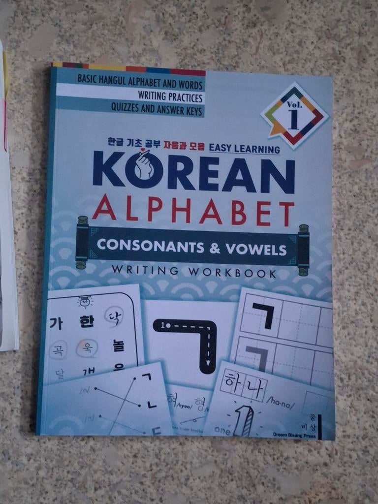 Korean Alphabet, Ophalen of Verzenden, Nieuw