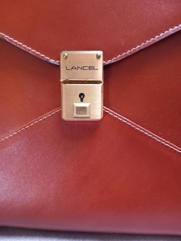 cartable LANCEL NEUF, Ophalen, Leer