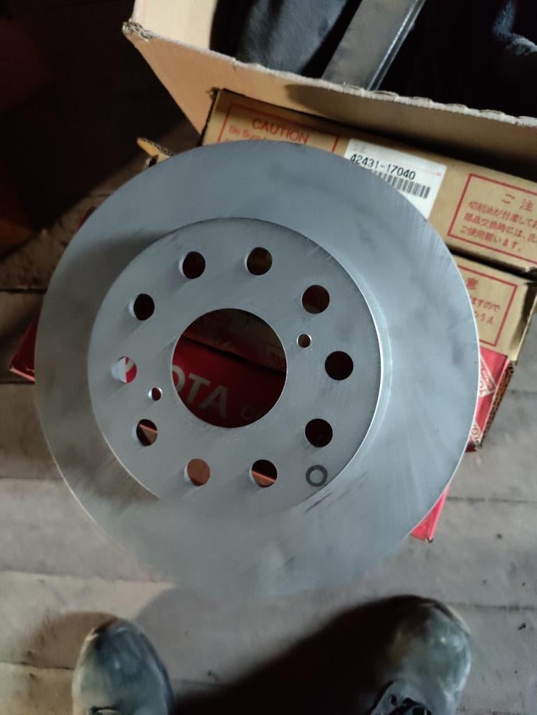 2 Toyota mr2 remschijven achter - 42431-17040, Auto-onderdelen, Ophalen, Nieuw, Toyota