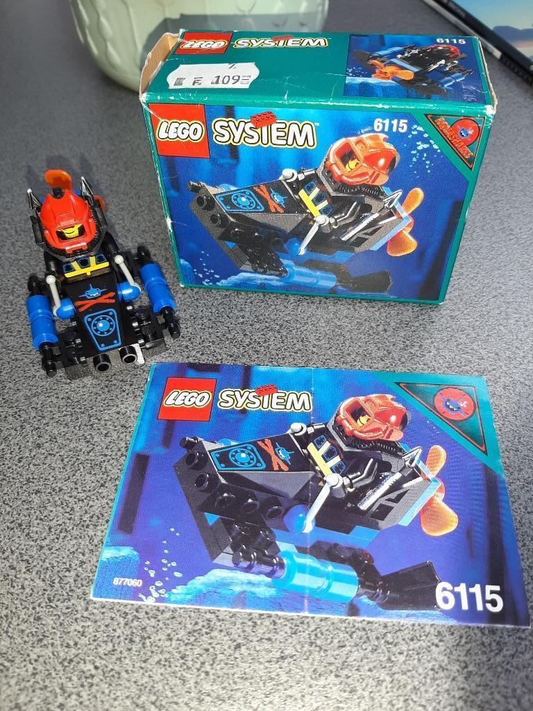 Lego set 6115 Shark Scout - met doos, Kinderen en Baby's, Ophalen of Verzenden, Zo goed als nieuw, Complete set, Lego