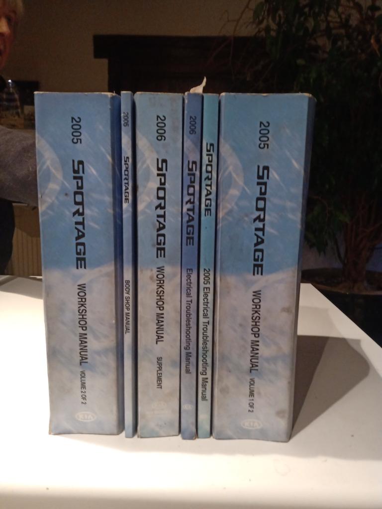 Livres d'atelier Kia Sportage 2006-2009, Autos, Achat, Particulier, Sportage