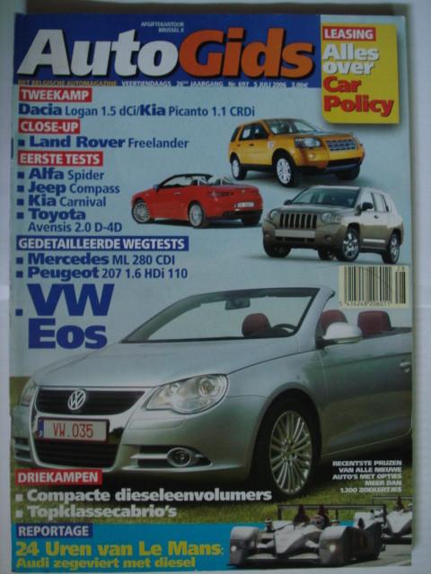 AutoGids 697, Envoi, Utilisé, Général