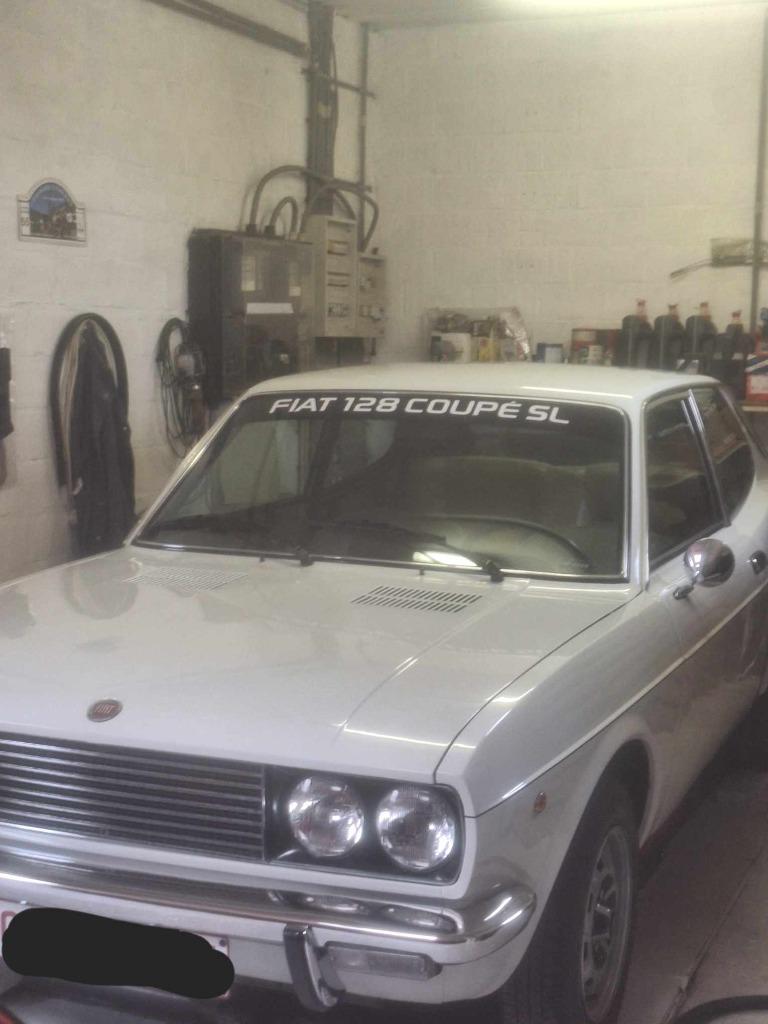 Fiat 128 Coupé SL  1972, Auto's, Voorwielaandrijving, 4 zetels, Beige, 4 cilinders