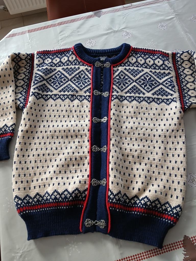 Nieuwe Noorse vest (100% wol) XL, Ophalen of Verzenden, Nieuw, Maat 46/48 (XL) of groter