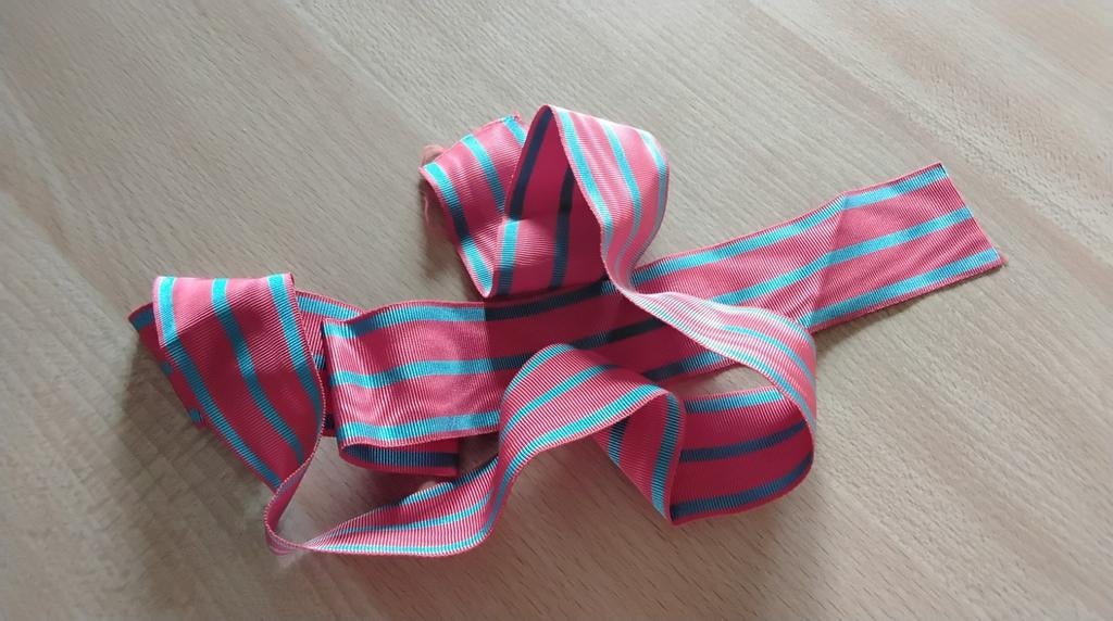 Lint voor Vuurkruiser medaille, Verzamelen, Ophalen of Verzenden