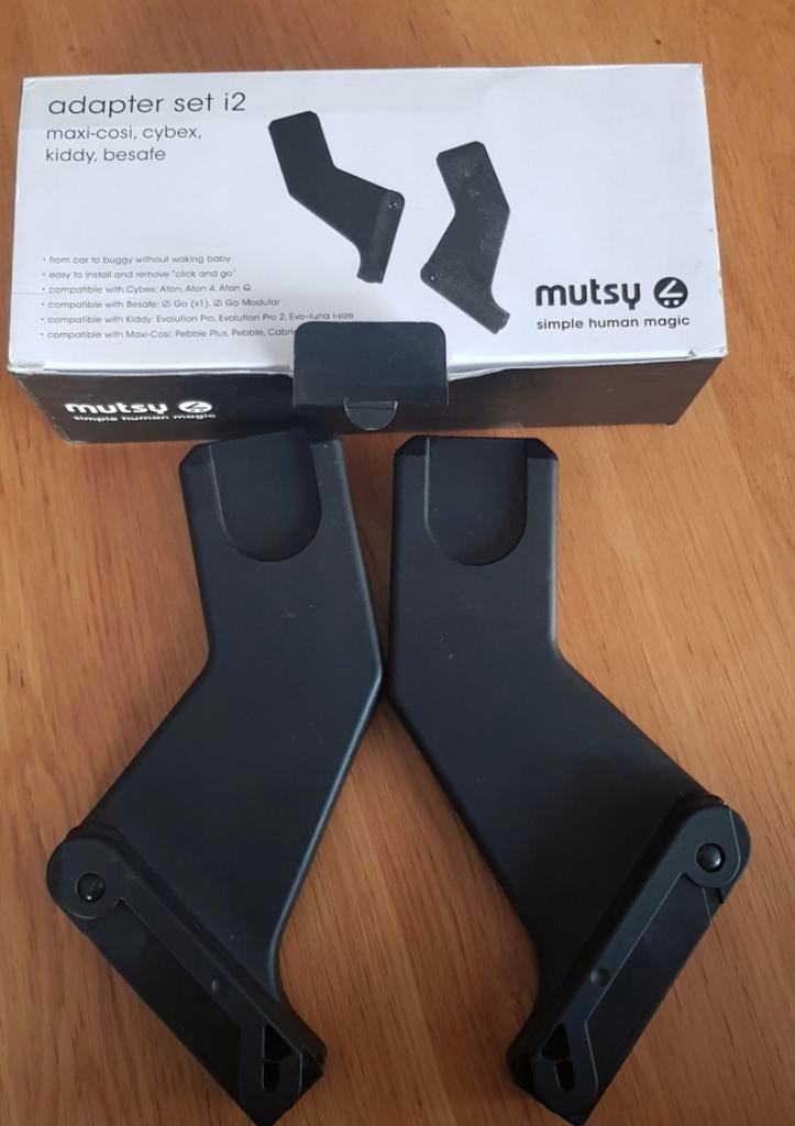 Mutsy igo i2 Adapters voor maxi Cosi, Verstelbare rugleuning, B, Ophalen of Verzenden, Zo goed als nieuw