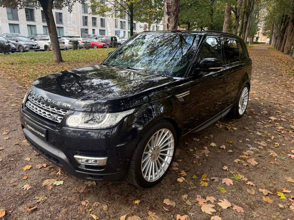 RANGE ROVER SPORT 2019 94.000km diesel, Autos, Land Rover, Cuir, Euro 6, Carnet d'entretien, Noir