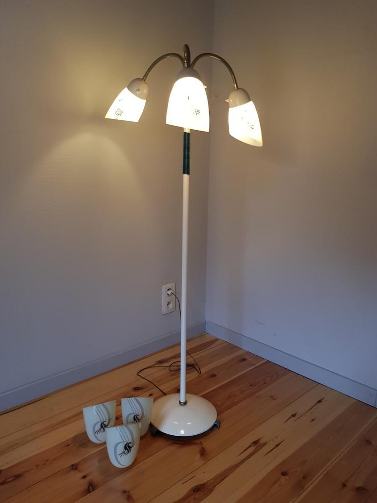 Vintage staanlamp, Huis en Inrichting, Ophalen, Gebruikt