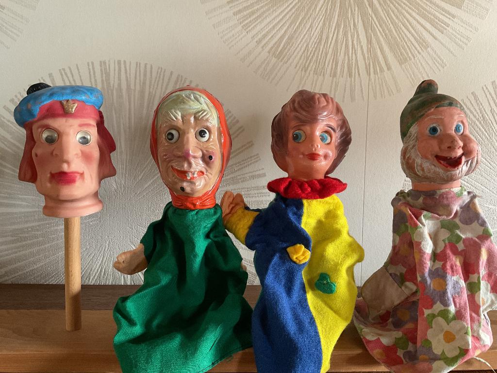poppenkastpoppen, Antiek en Kunst, Ophalen
