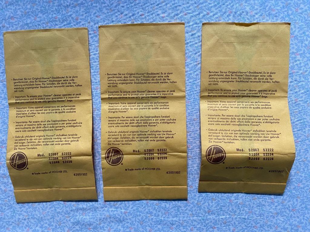 Vintage "HOOVER" Stofzuigzak, Antiek en Kunst, Ophalen of Verzenden