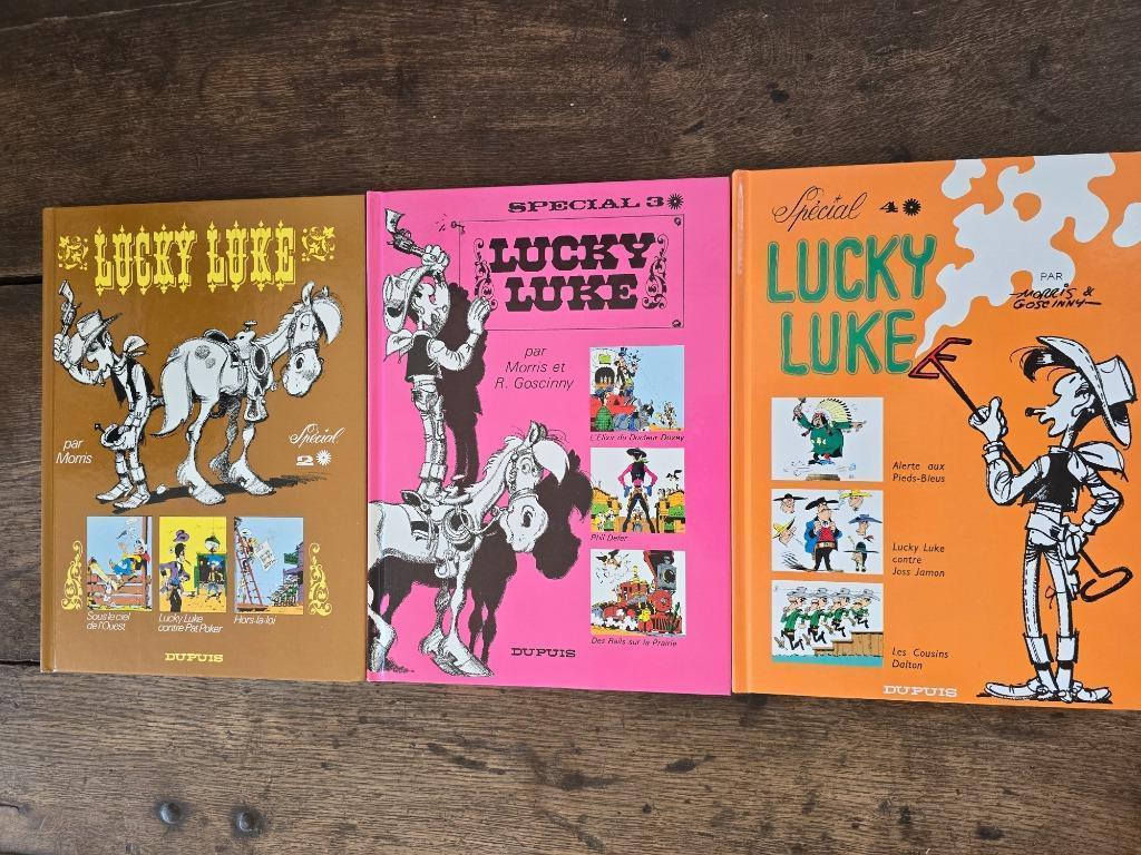 Lucky Luke - complete albums (7 albums - originele edities), Boeken, Stripverhalen, Zo goed als nieuw, Ophalen of Verzenden