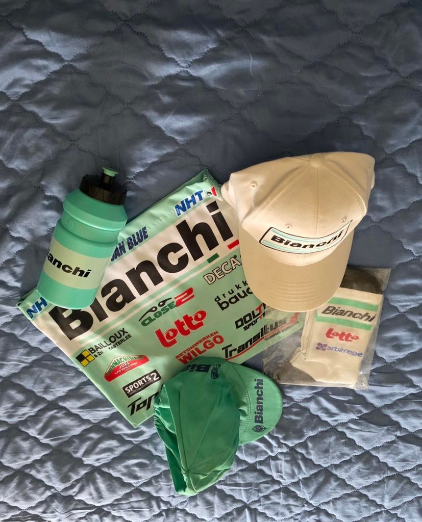 Bianchi Lotto Collie, Fietsen en Brommers, Fietsaccessoires | Fietskleding, Ophalen of Verzenden, Zo goed als nieuw