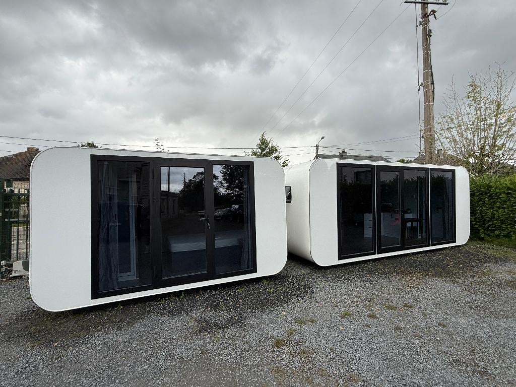 Maison modulaire/Tiny house/Lodge, Jardin & Terrasse, Abris de jardin, Neuf, Abri de jardin, Métal, 500 cm ou plus, 200 à 400 cm