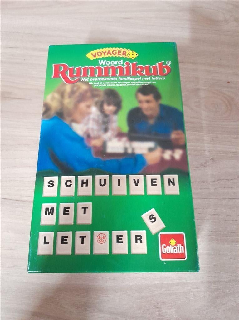 Woord rummikub voyager - s4717, Hobby en Vrije tijd, Verzenden, Zo goed als nieuw