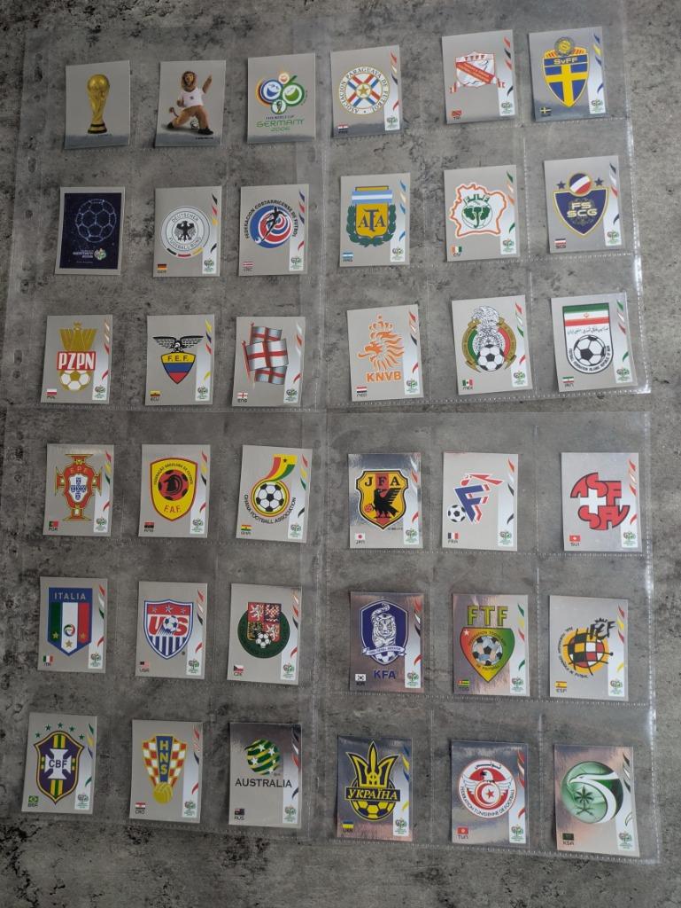 Autocollants de football PANINI COUPE DU MONDE ALLEMAGNE 200, Envoi