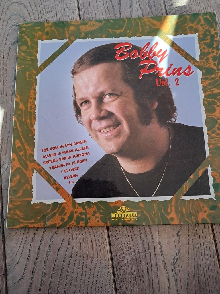 Lp : Bobby Prins, volume 2, Ophalen of Verzenden, Zo goed als nieuw