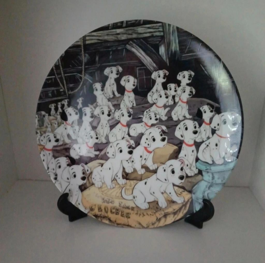 Disney assiette de collection 101 dalmatiens, Enlèvement ou Envoi