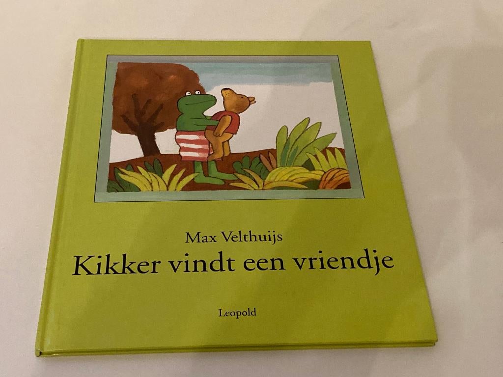 Prentenboek 'Kikker vindt een vriendje' - Max Velthuijs, Ophalen of Verzenden, Gelezen, Max Velthuijs