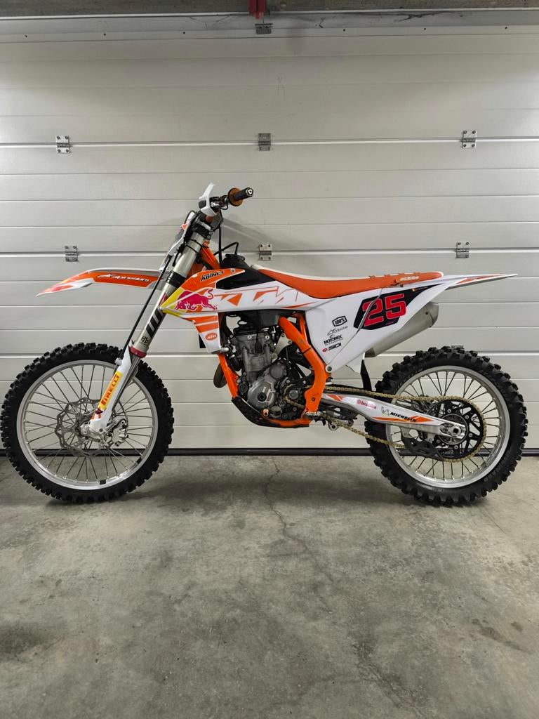 KTM 250, Enlèvement, Comme neuf