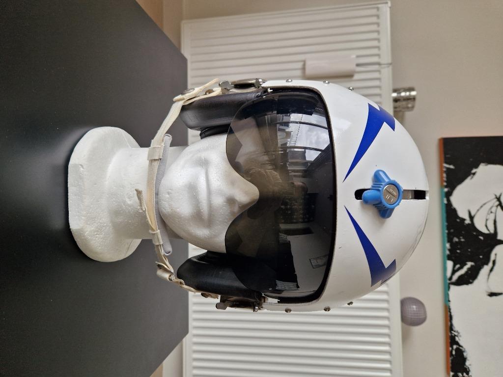 Casque de pilote Tribute Gentex USN VF-143 Pukin Dogs Large, Collections, Enlèvement ou Envoi, Utilisé, Autres types