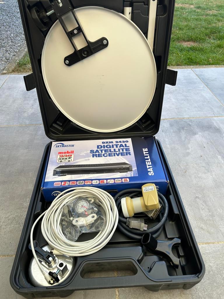 Antenne satellite, Enlèvement, Utilisé