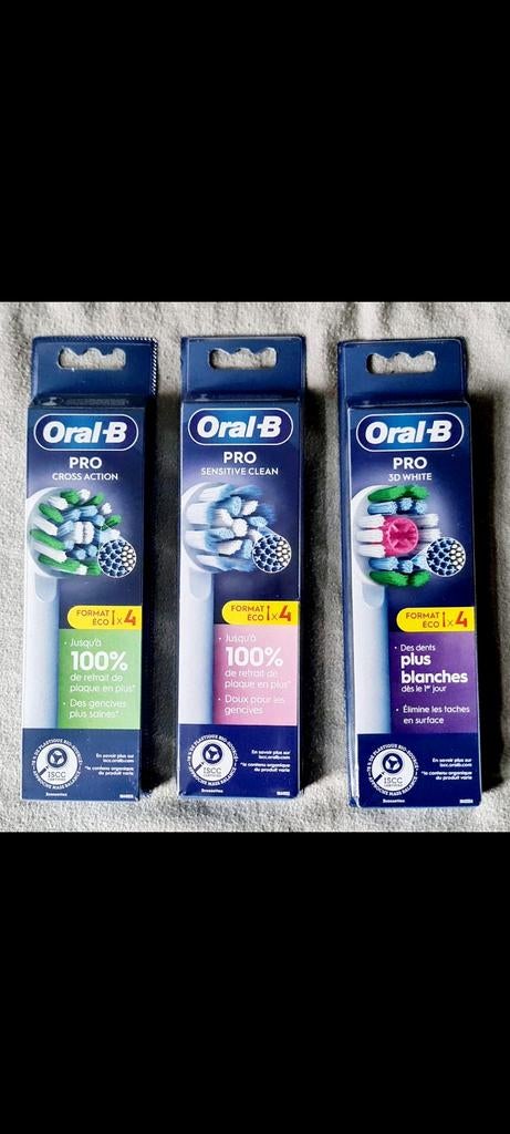 Recharge brossette  à dents Oral B neuf, Enlèvement, Neuf