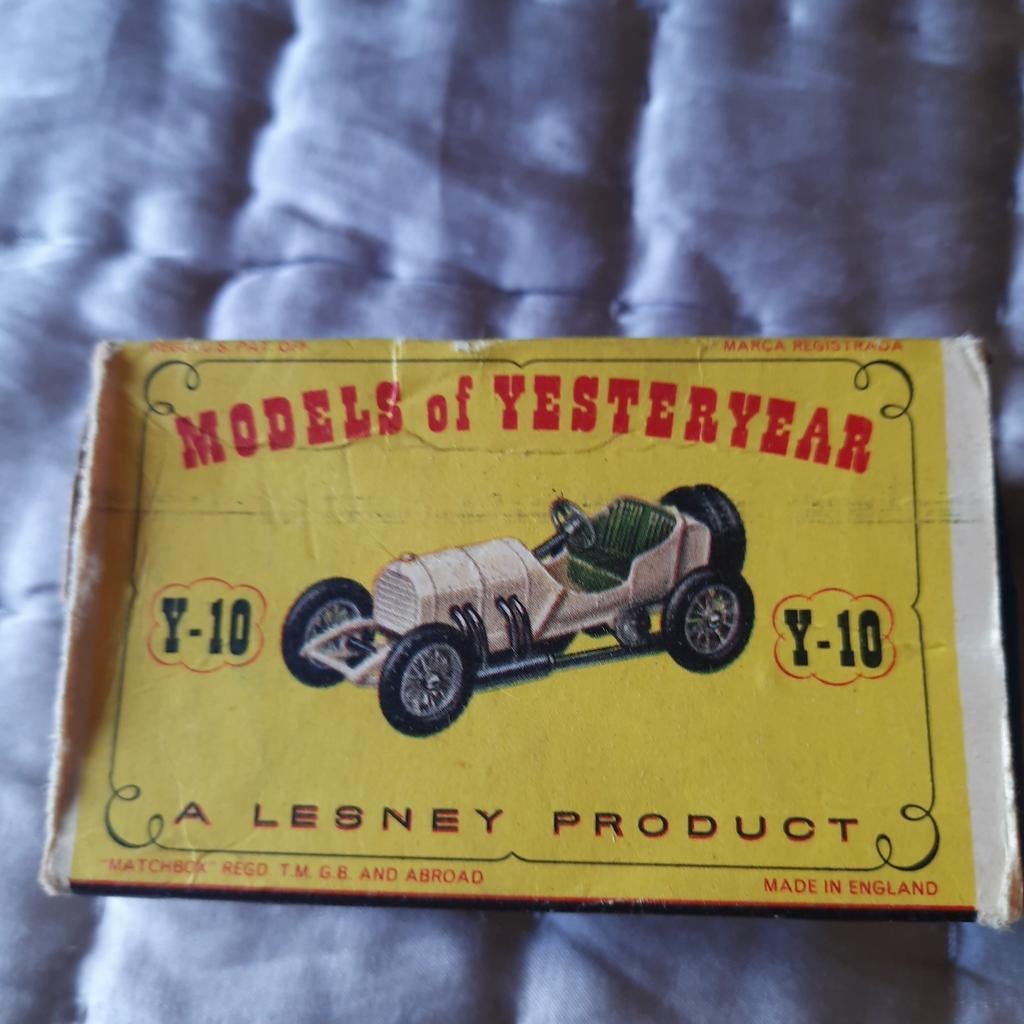 BOÎTE VIDE MATCHBOX MOYY Y-10 *VINTAGE*, Enlèvement, Utilisé, Autres types, Matchbox