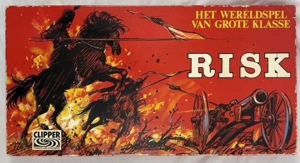 Risk Clipper Bordspel Spel Vintage gezelschapsspel compleet, Hobby en Vrije tijd, Gezelschapsspellen | Bordspellen, Verzenden