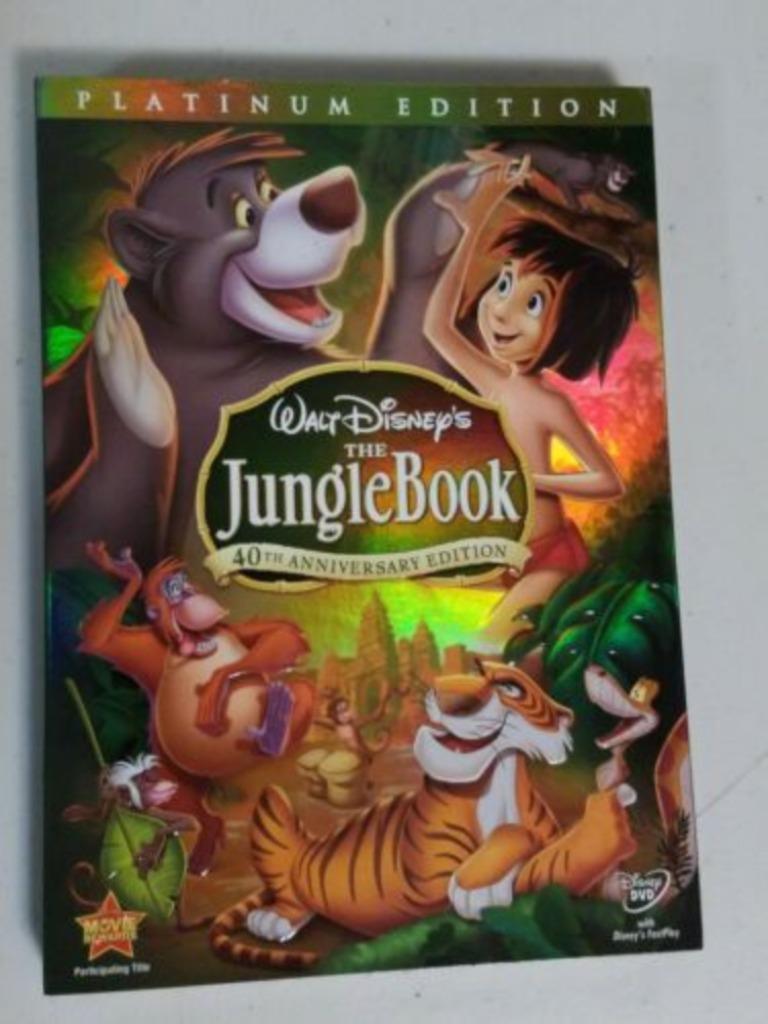 Walt Disney - THE JUNGLE BOOK  - DVD (Platinium Edition - 2, Europees, Tekenfilm, Alle leeftijden, Ophalen of Verzenden