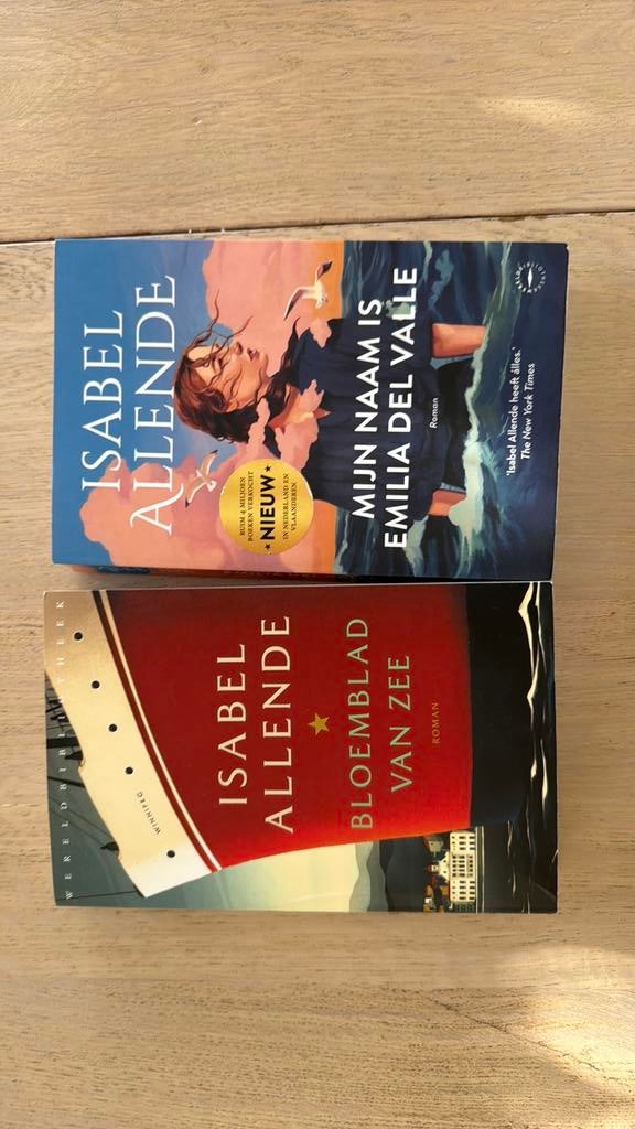 2 Isabel Allende boeken, Ophalen, Zo goed als nieuw