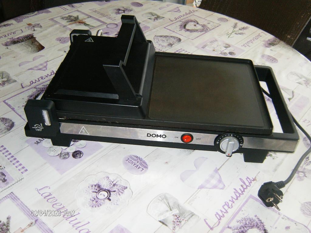 domo grill, Enlèvement, Comme neuf, Gril de table