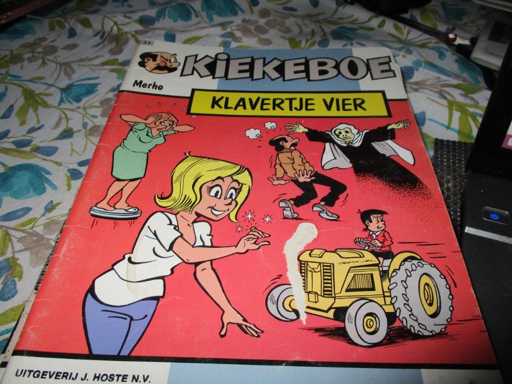 Kiekeboe strips hoste reeks, Meerdere stripboeken, Ophalen of Verzenden, Gelezen, Merho