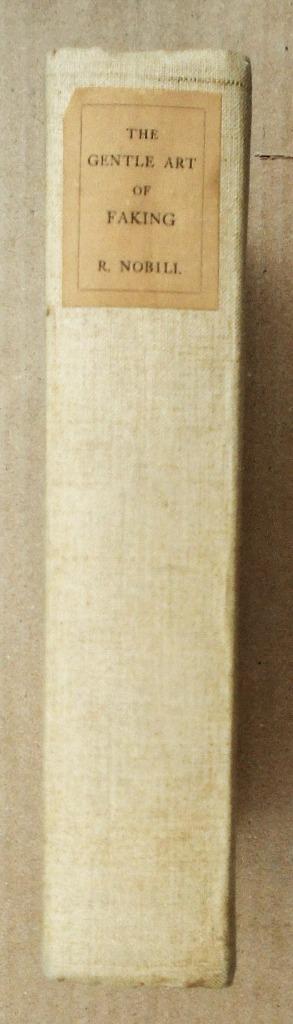 The gentle Art of Faking ... - 1922 - Riccardo Nobili, Enlèvement ou Envoi, Utilisé, Autres sujets/thèmes, Riccardo Nobili