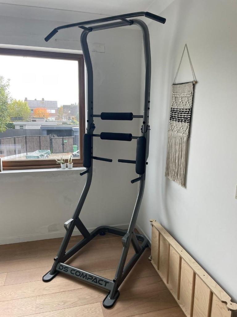 Power Tower - optrektoestel, Sports & Fitness, Appareils de fitness, Utilisé, Centrale électrique, Bras, Pectoraux, Abdominaux